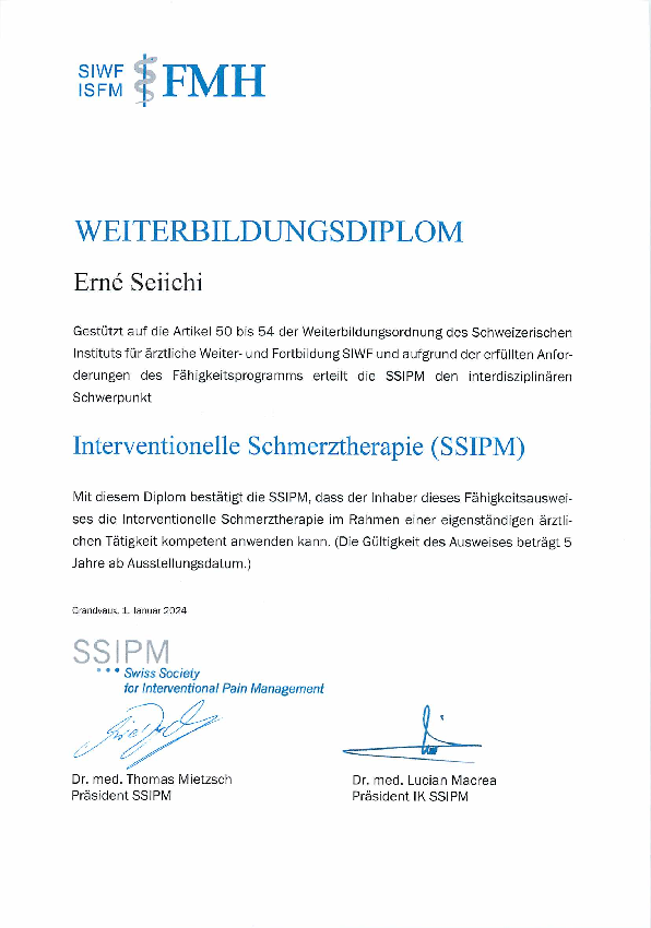 Weiterbildungsdiplom Interdisziplinärer Schwerpunkt für Wirbelsäulenchirurgie | Prof. Weckbach Weiterbildungsdiplom Interdisziplinärer Schwerpunkt für Wirbelsäulenchirurgie | Prof. Weckbach