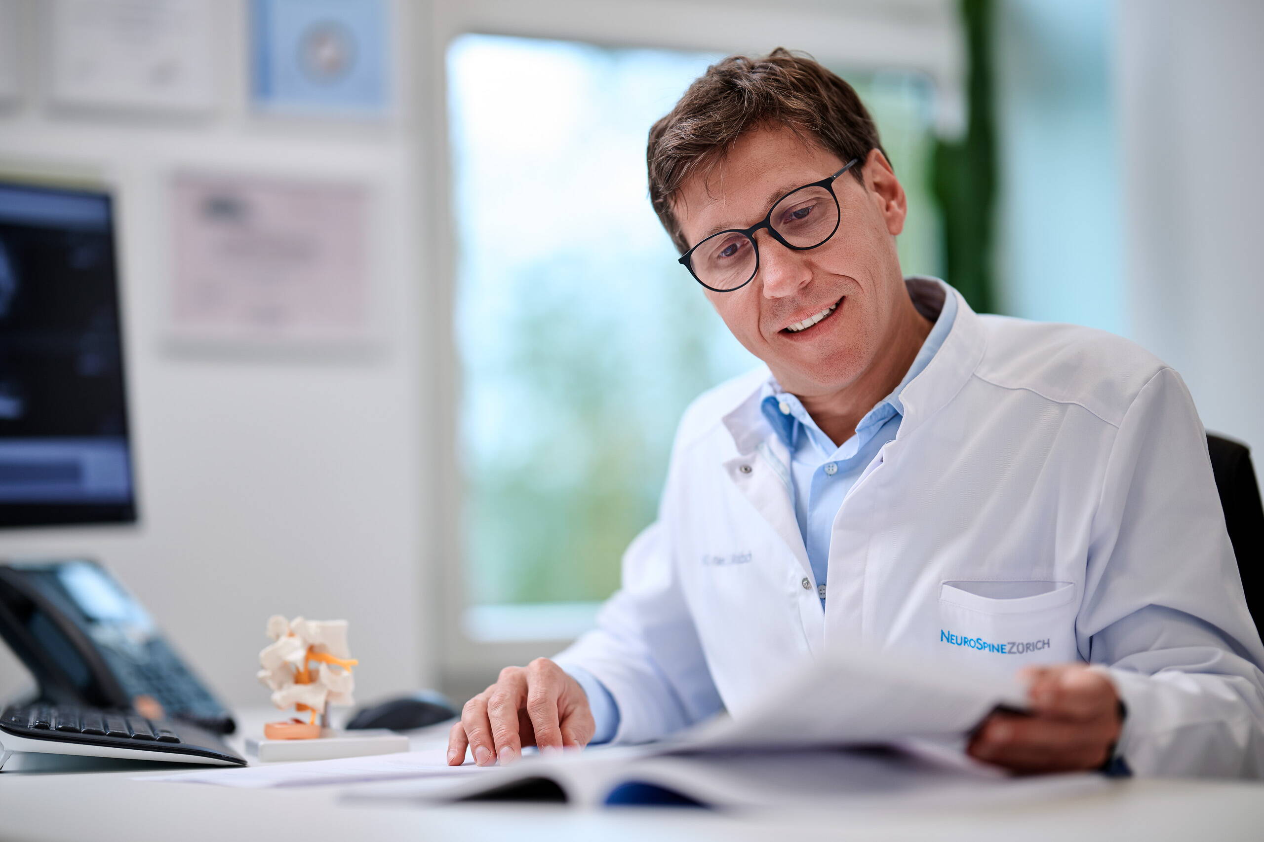 NeuroSpineZürich - Blick in die Räumlichkeiten